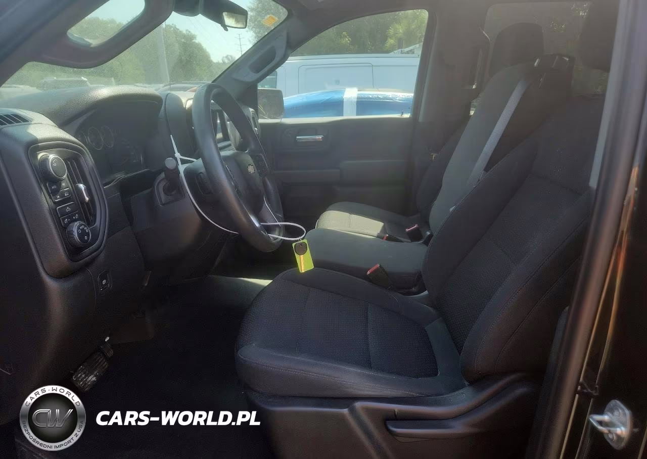 2021 Chevrolet Silverado K1500 Custom VIN:3GCPYBEK6MG311964 - 7