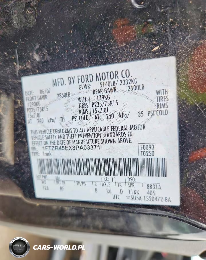 2008 Ford Ranger Super Cab VIN:1FTZR45EX8PA03371 - 12