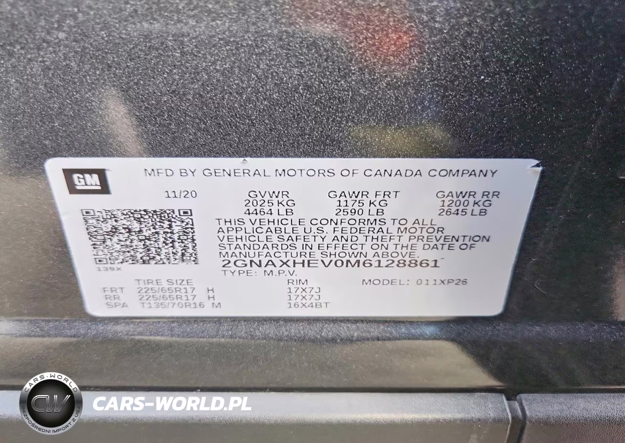 2021 Chevrolet Equinox Ls VIN:2GNAXHEV0M6128861 - 13
