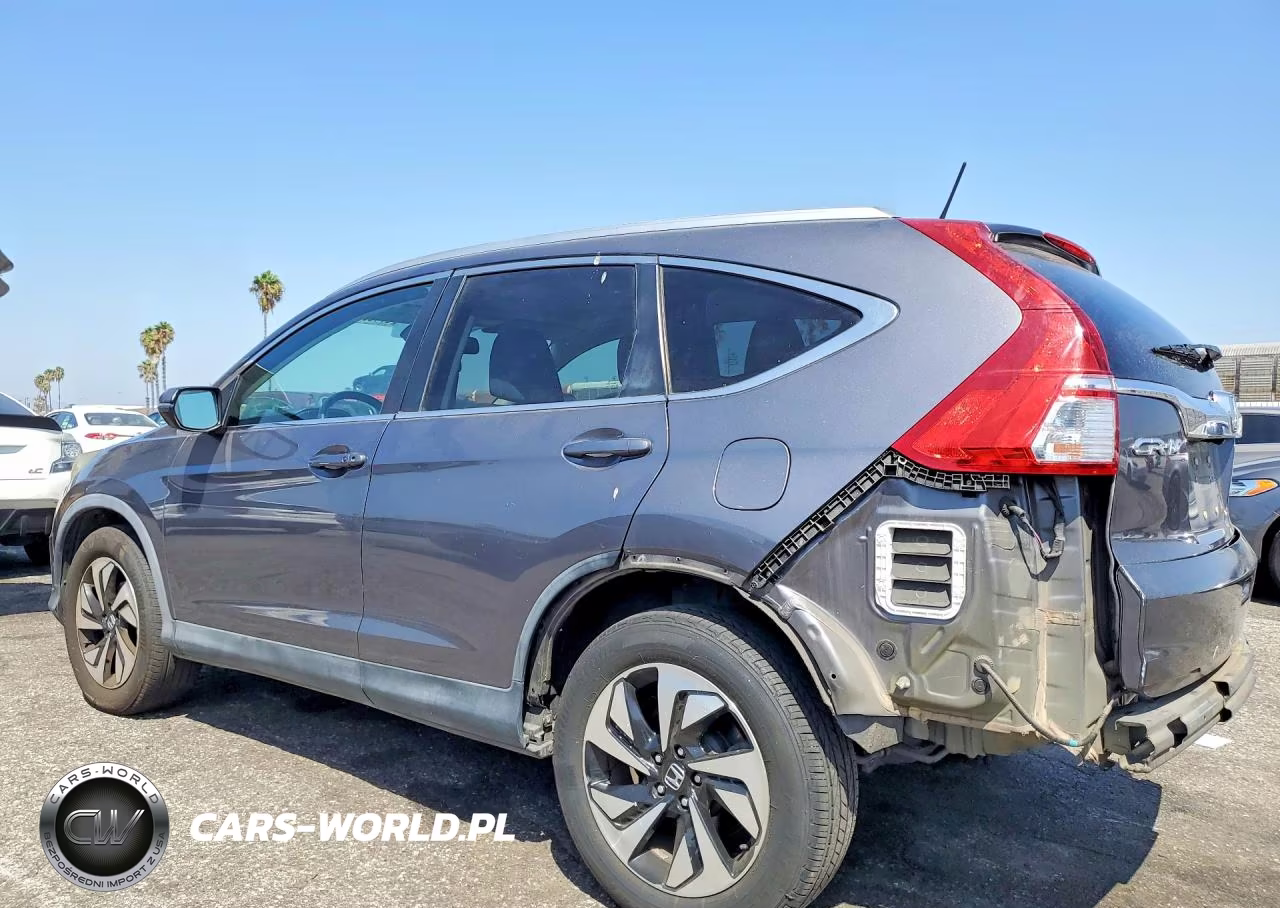 2015 Honda Cr-V Touring VIN:5J6RM3H95FL017748 - 2