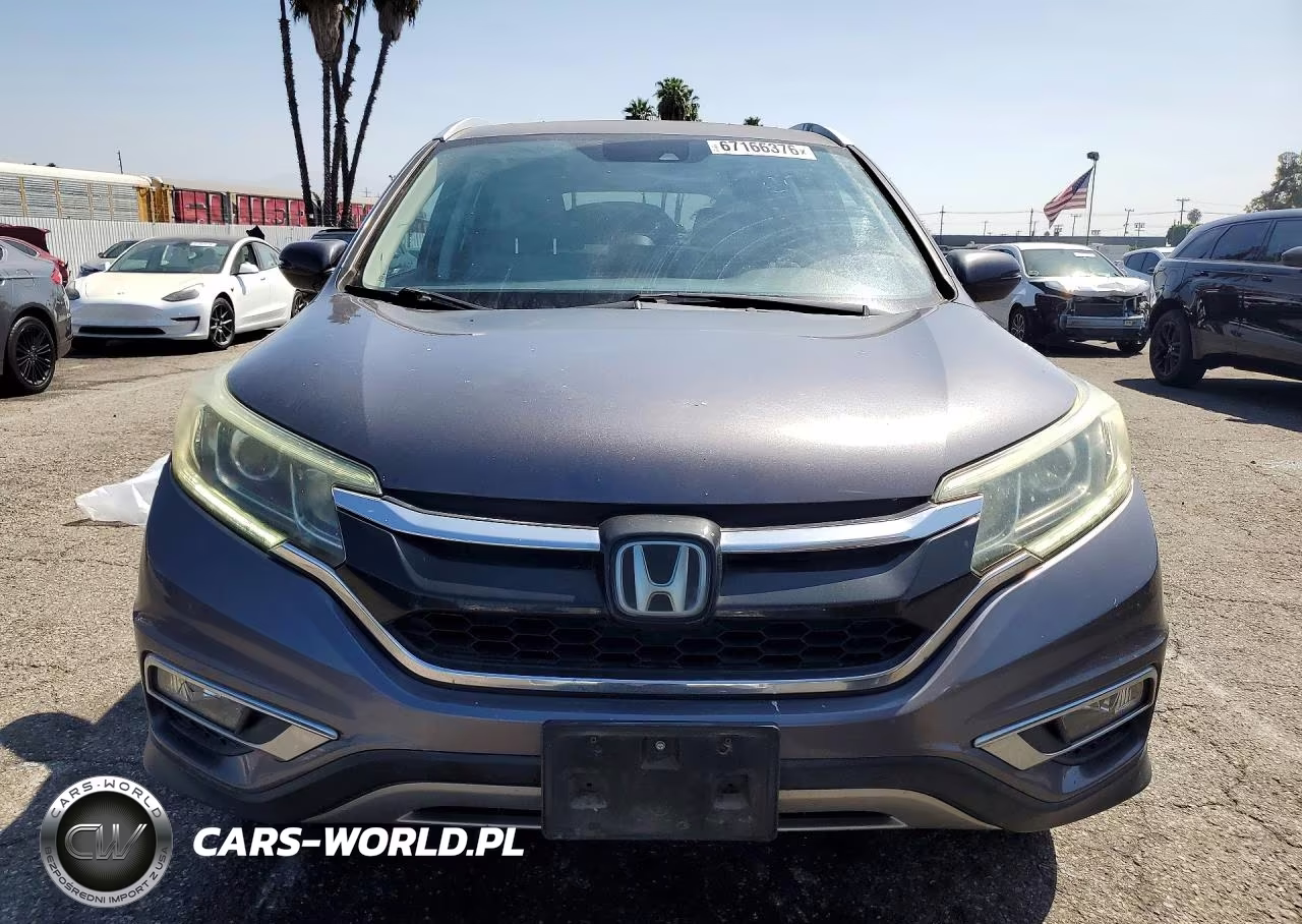 2015 Honda Cr-V Touring VIN:5J6RM3H95FL017748 - 5
