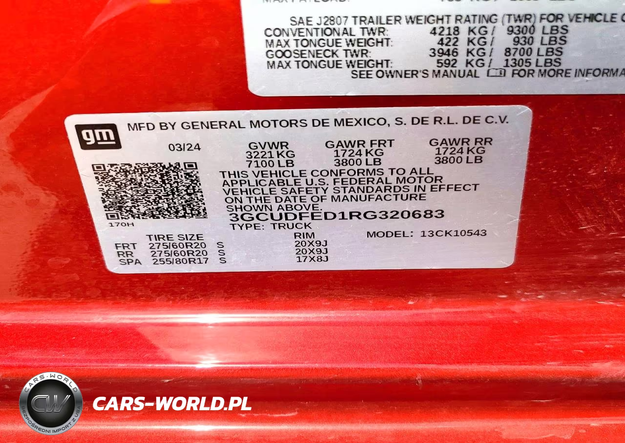 2024 Chevrolet Silverado K1500 Lt Trail Boss VIN:3GCUDFED1RG32068X - 12
