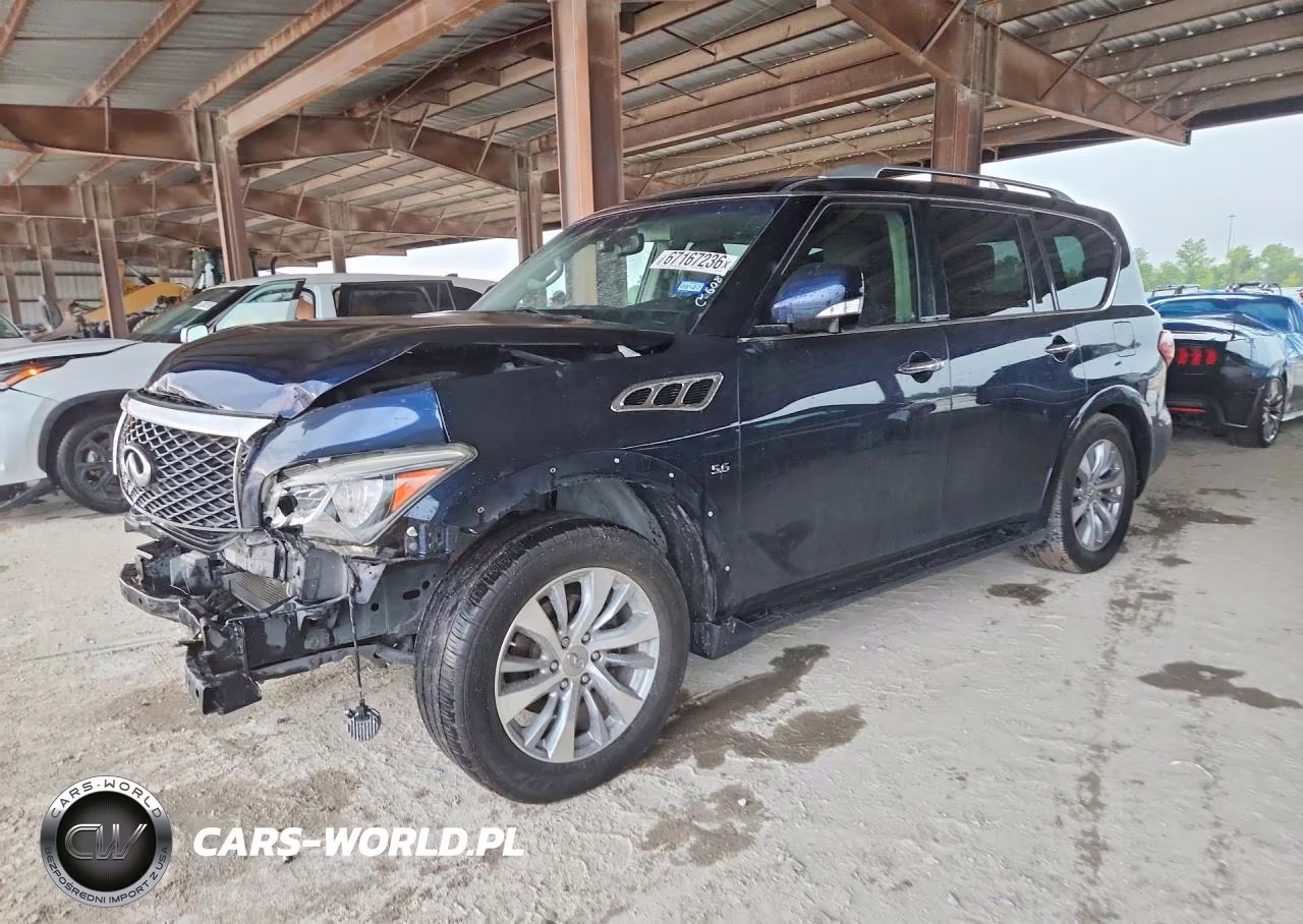 2017 Infiniti Qx80 Base VIN:JN8AZ2NFXH9645768 - 1