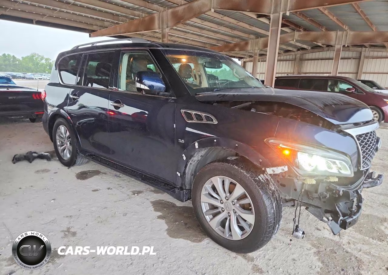 2017 Infiniti Qx80 Base VIN:JN8AZ2NFXH9645768 - 4