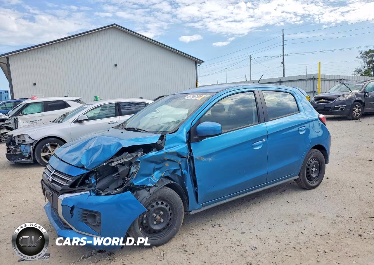2024 Mitsubishi Mirage Es VIN:ML32AUHJ4RH028556 - 1