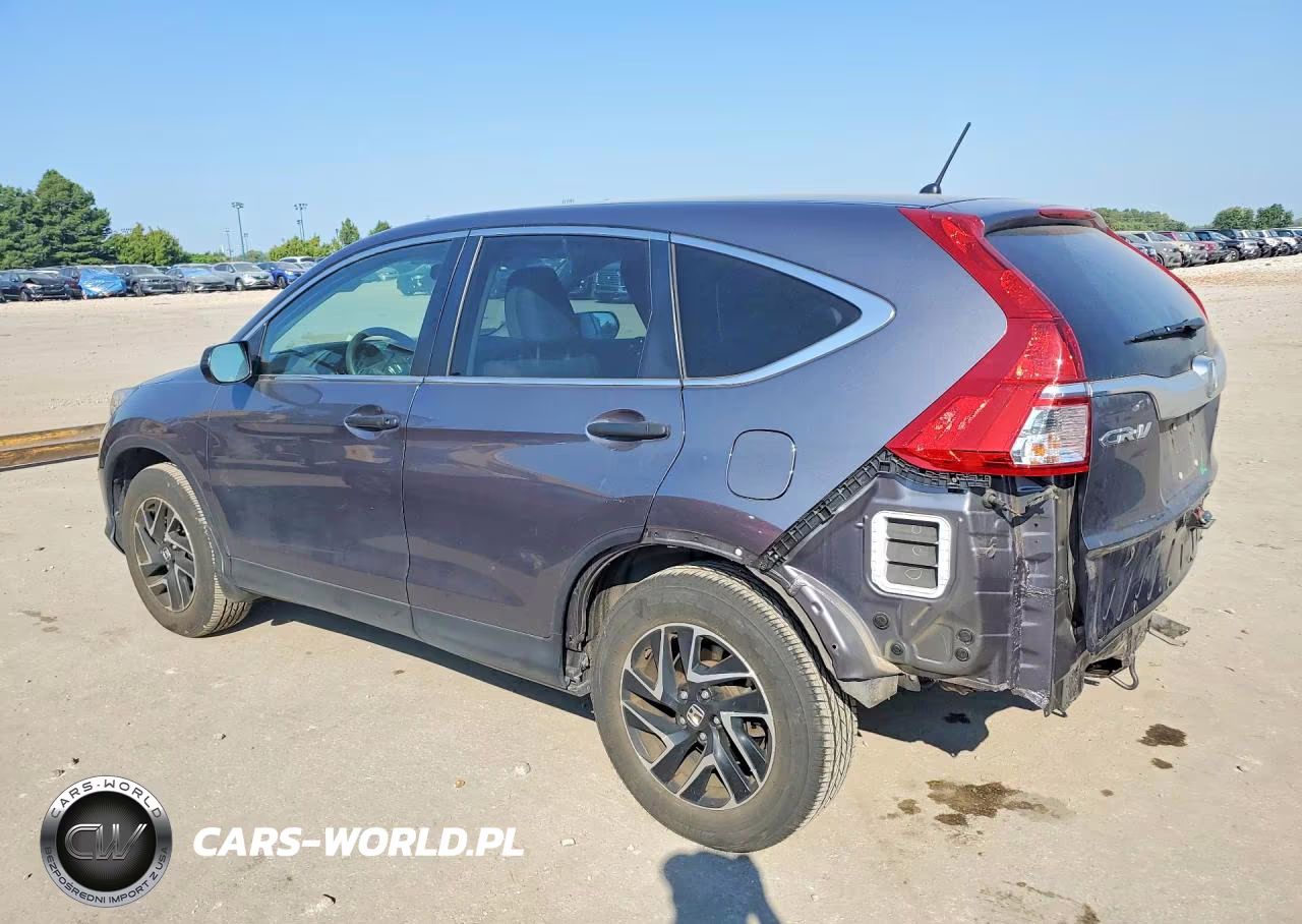 2016 Honda Cr-V Se VIN:5J6RM4H44GL049747 - 2