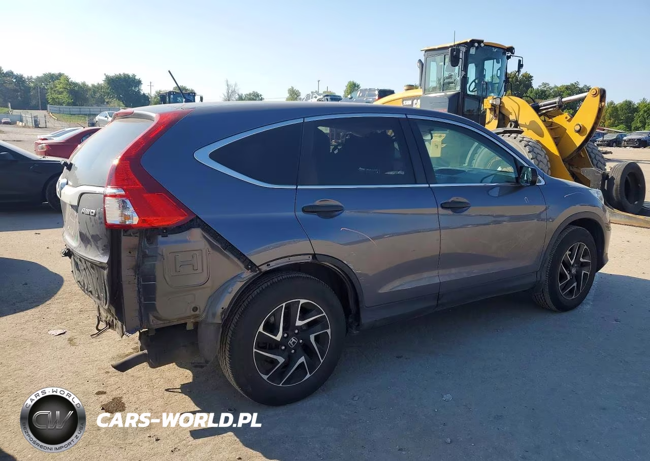 2016 Honda Cr-V Se VIN:5J6RM4H44GL049747 - 3