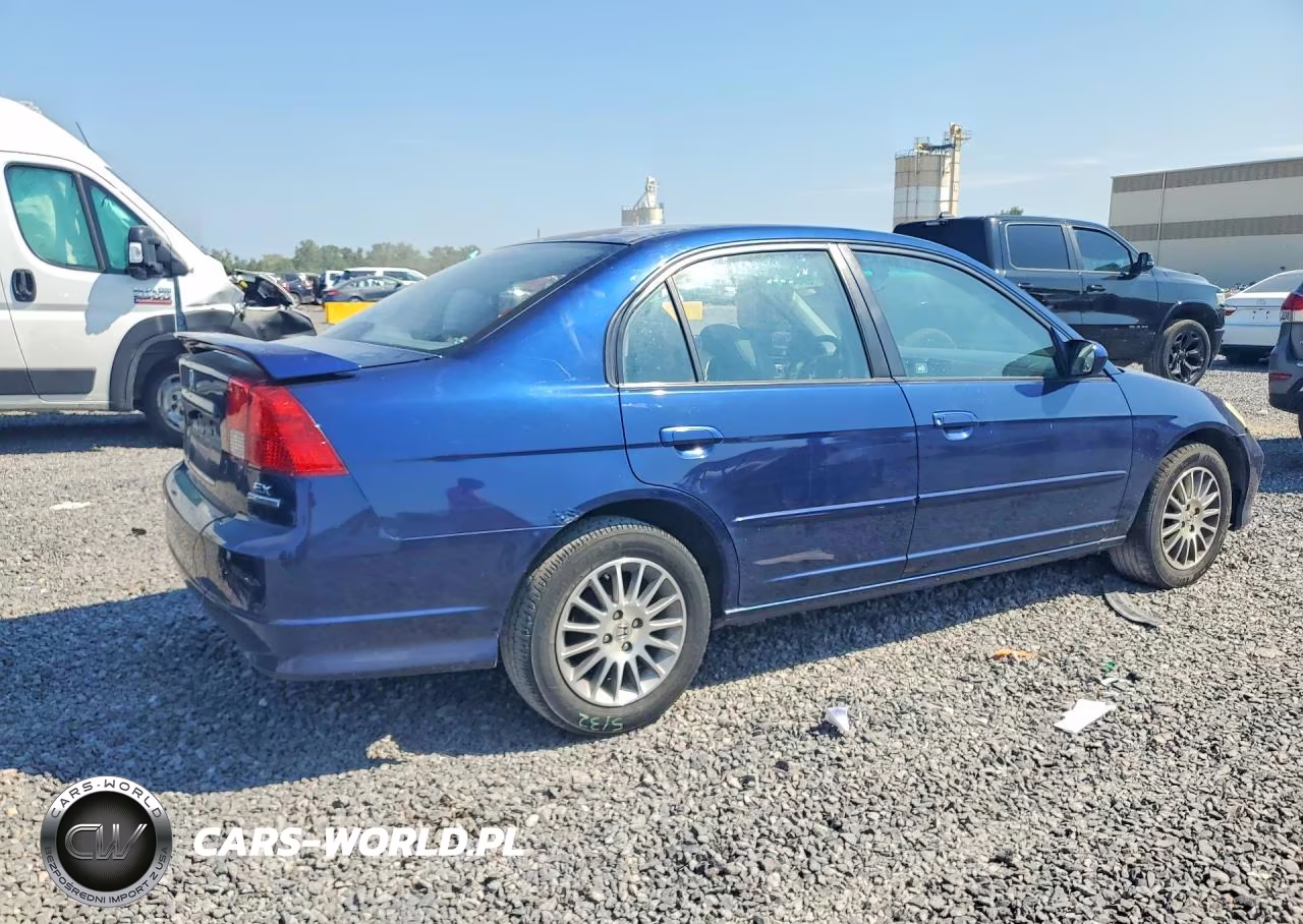2005 Honda Civic Ex VIN:2HGES26725H538414 - 3