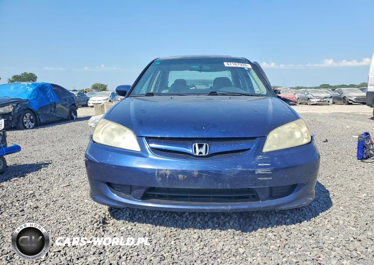 2005 Honda Civic Ex VIN:2HGES26725H538414 - 5