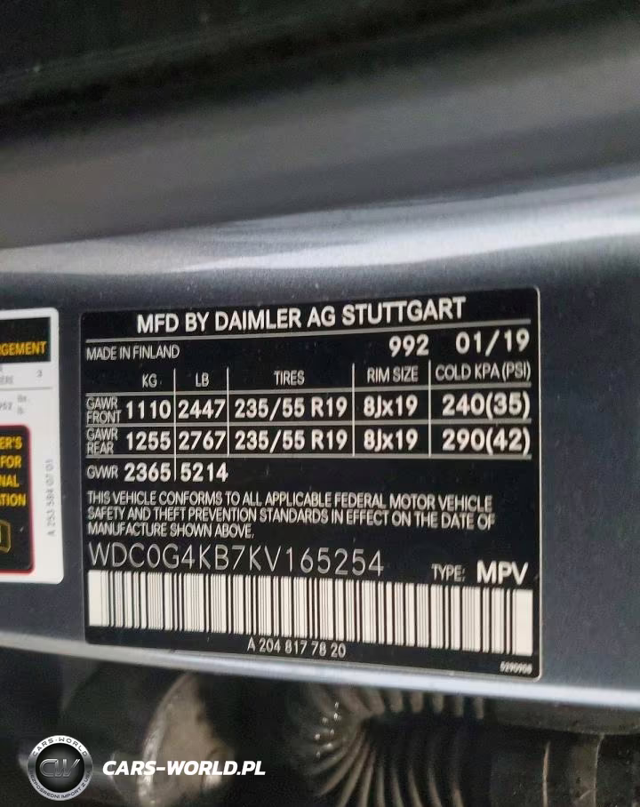 2019 Mercedes-Benz Glc 300 4Matic VIN:WDC0G4KB7KV165254 - 14
