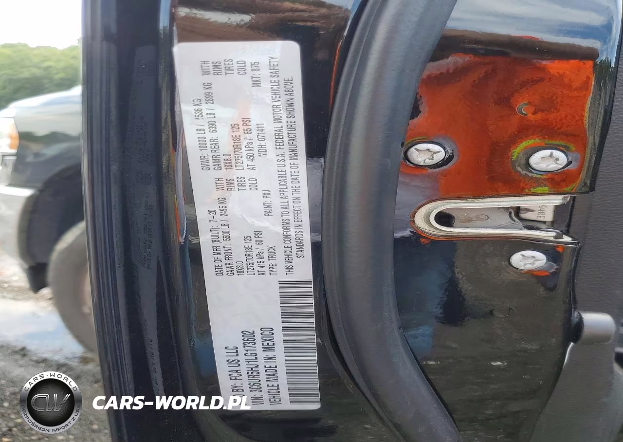2020 Ram 2500 Tradesman VIN:3C6UR5HJ1LG173602 - 12
