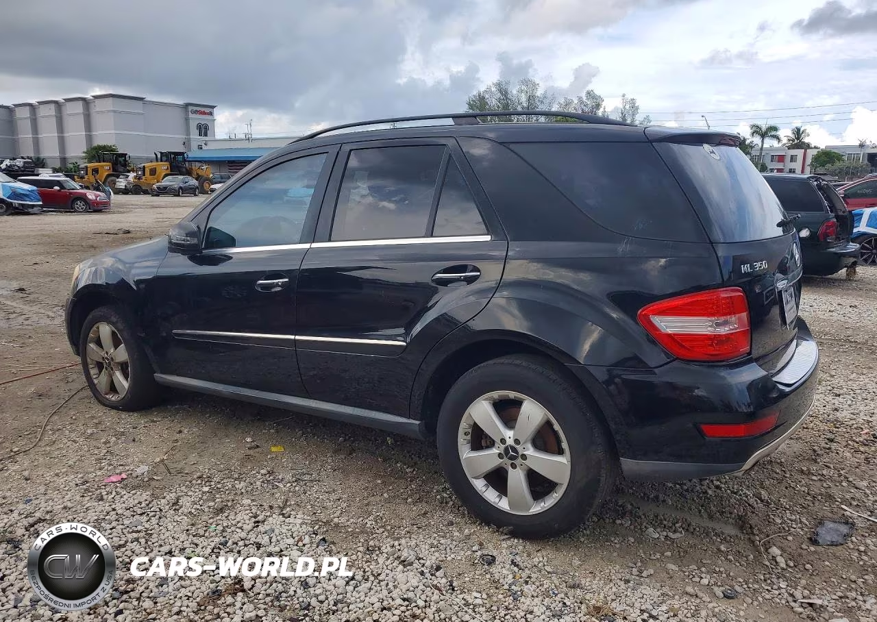 2011 Mercedes-Benz Ml 350 4Matic VIN:4JGBB8GB9BA698724 - 2