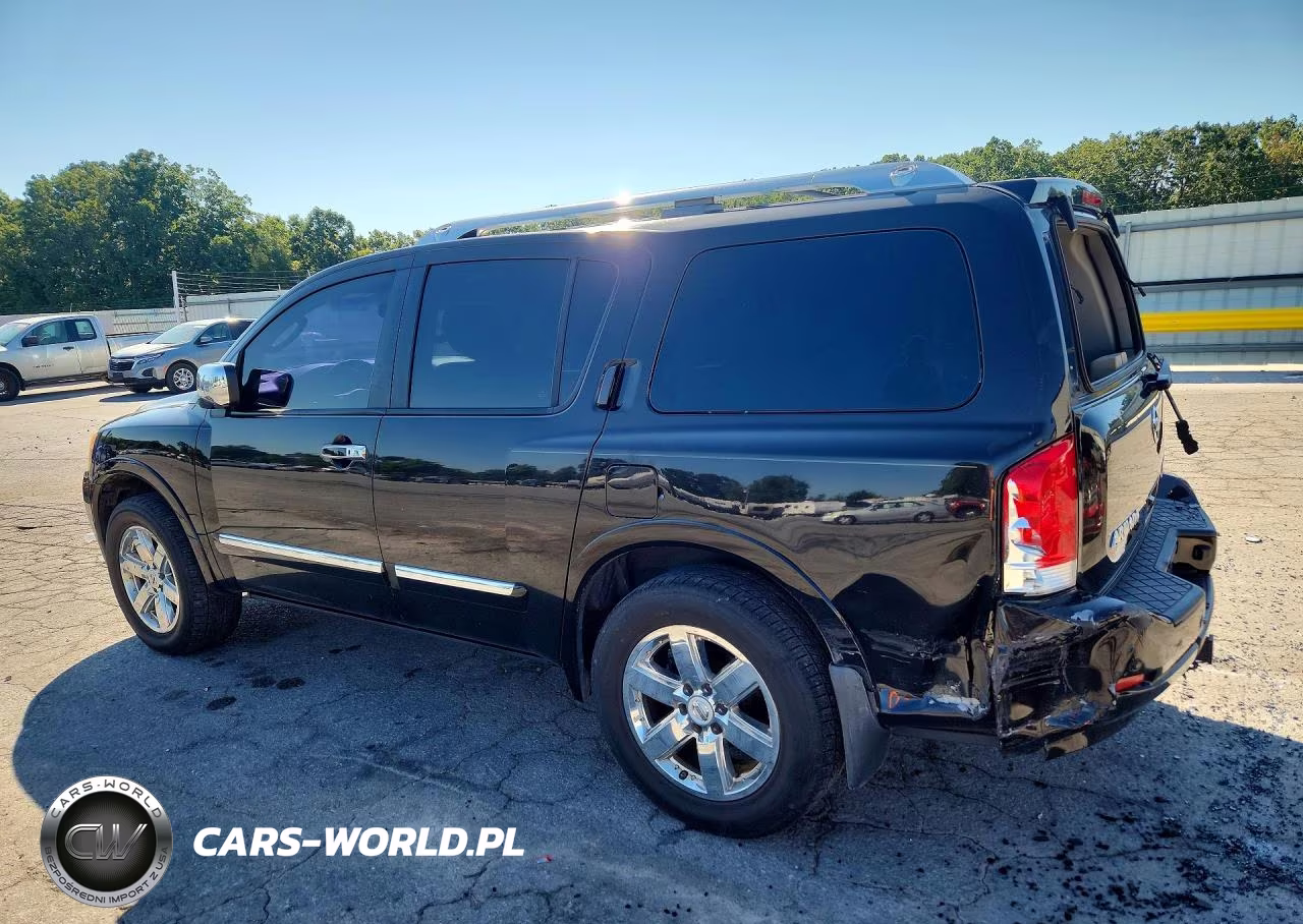 2012 Nissan Armada Platinum VIN:5N1BA0NE8CN617529 - 2