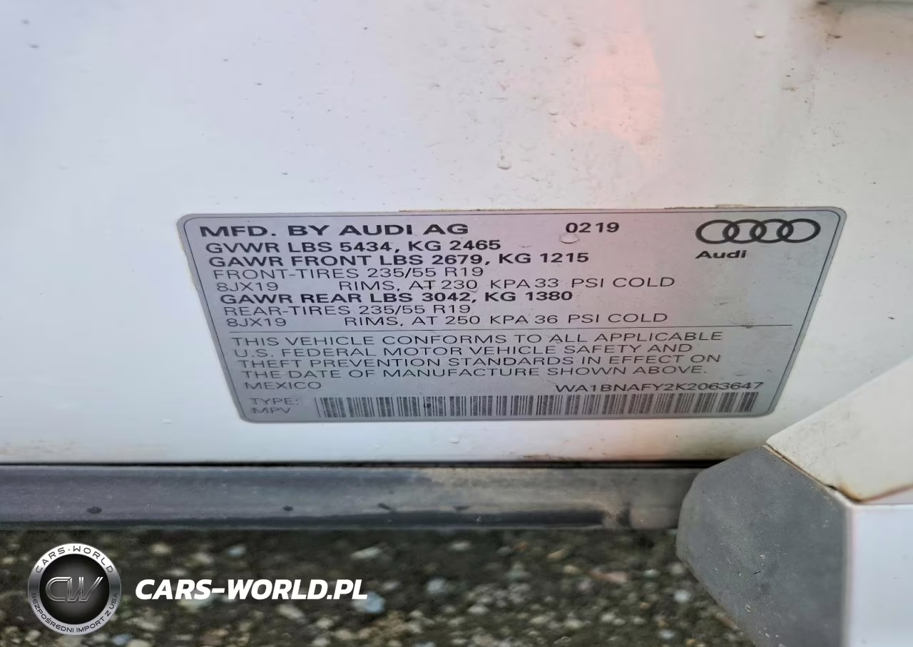 2019 Audi Q5 Premium Plus VIN:WA1BNAFY2K2063647 - 13