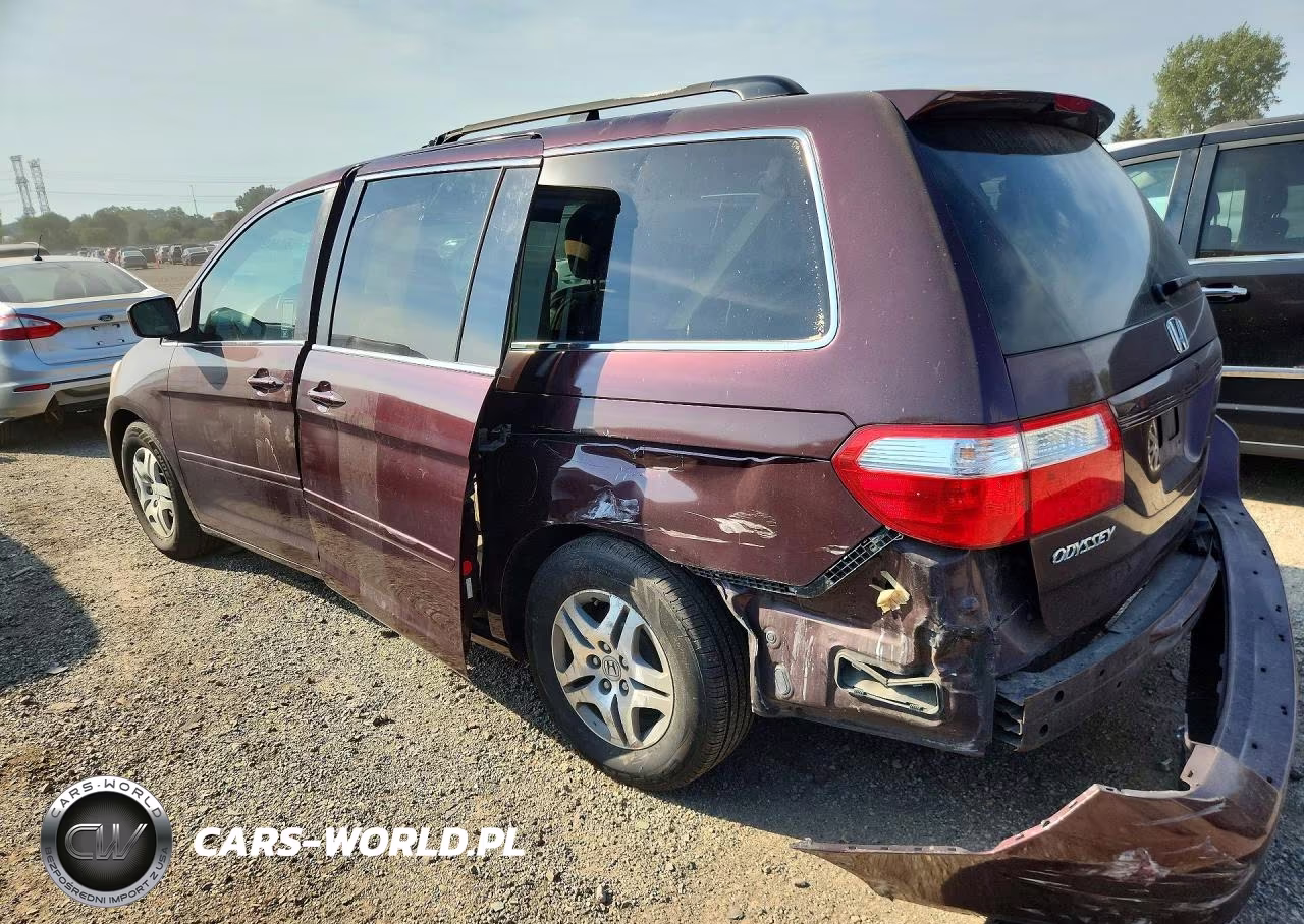 2007 Honda Odyssey Ex VIN:5FNRL38457B410943 - 2