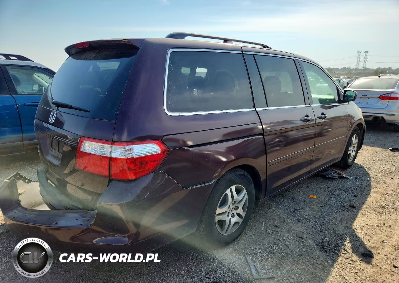 2007 Honda Odyssey Ex VIN:5FNRL38457B410943 - 3