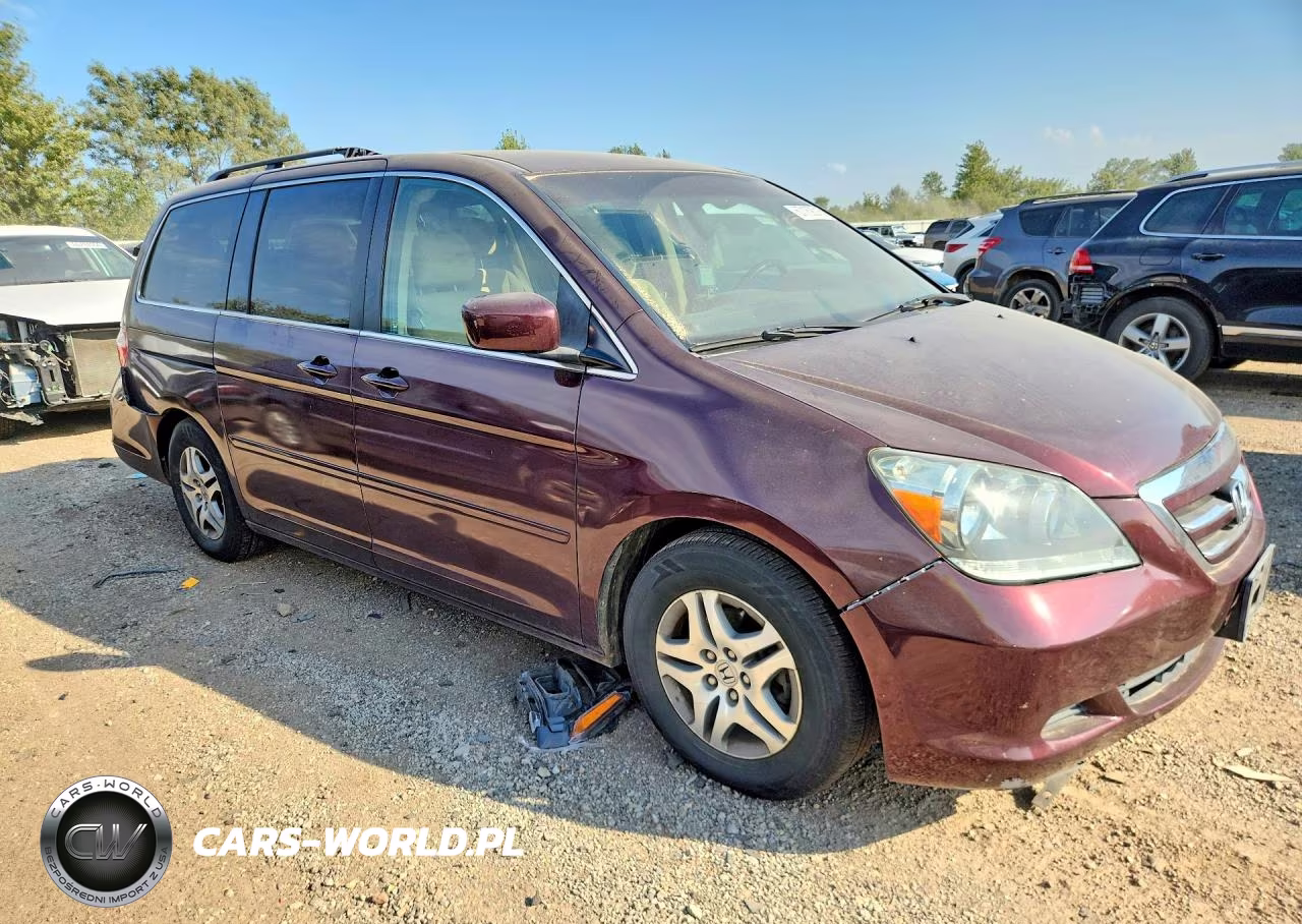 2007 Honda Odyssey Ex VIN:5FNRL38457B410943 - 4