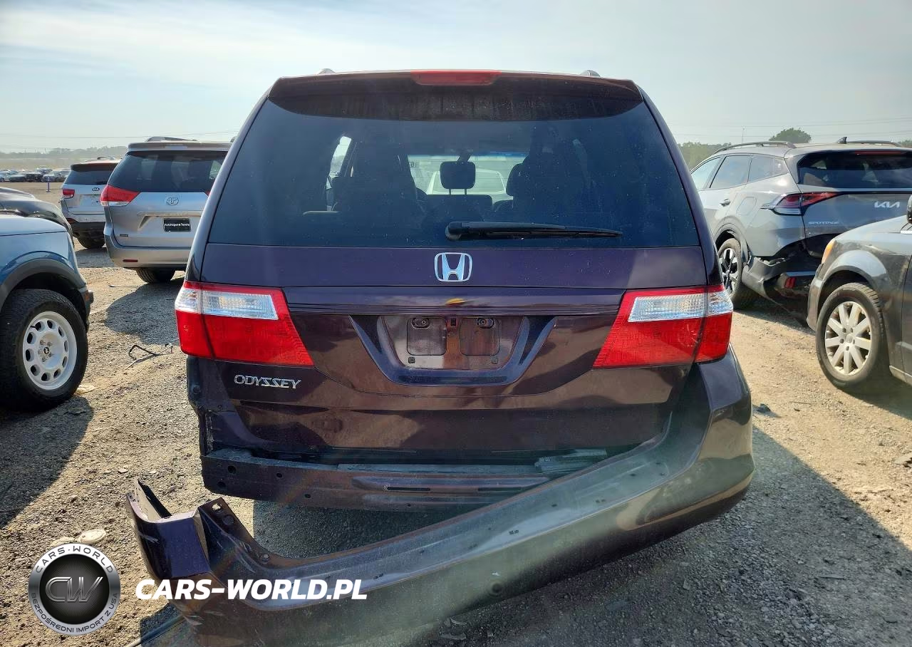 2007 Honda Odyssey Ex VIN:5FNRL38457B410943 - 6