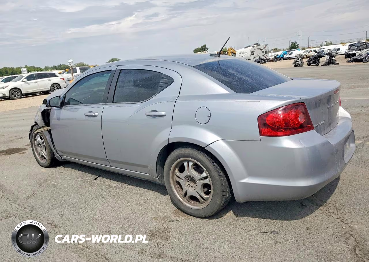 2014 Dodge Avenger Se VIN:1C3CDZABXEN126158 - 2