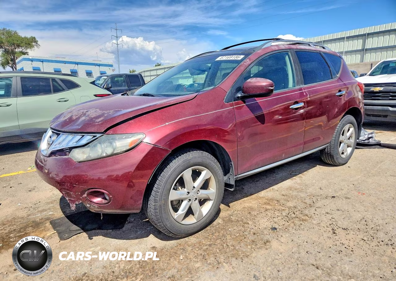2009 Nissan Murano S VIN:JN8AZ18U69W103705 - 1