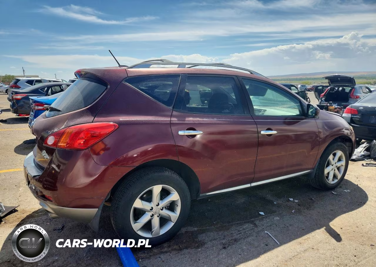 2009 Nissan Murano S VIN:JN8AZ18U69W103705 - 3