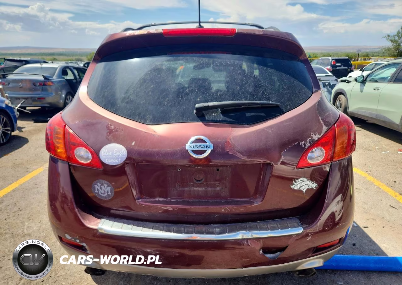 2009 Nissan Murano S VIN:JN8AZ18U69W103705 - 6