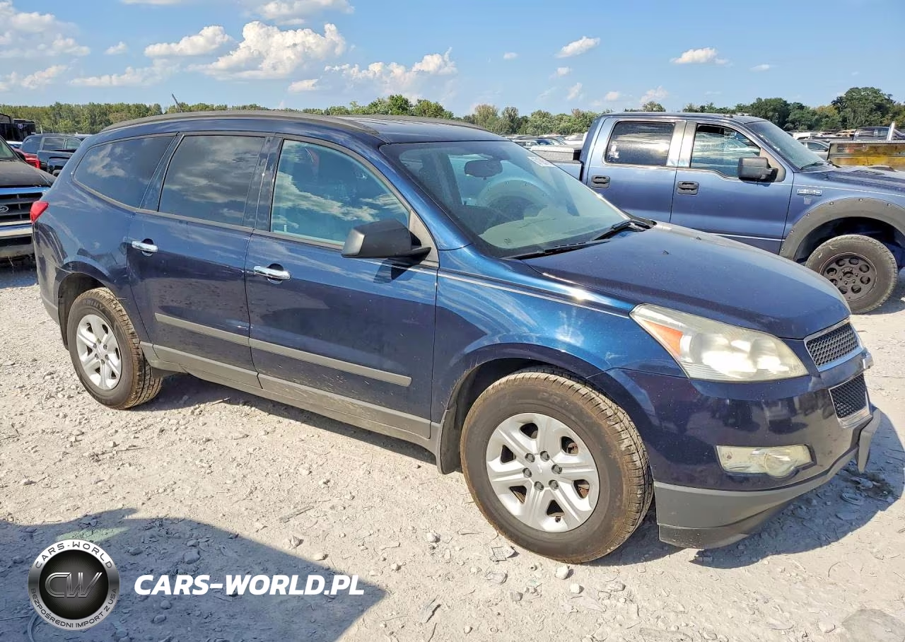 2012 Chevrolet Traverse Ls VIN:1GNKVEED3CJ163511 - 4