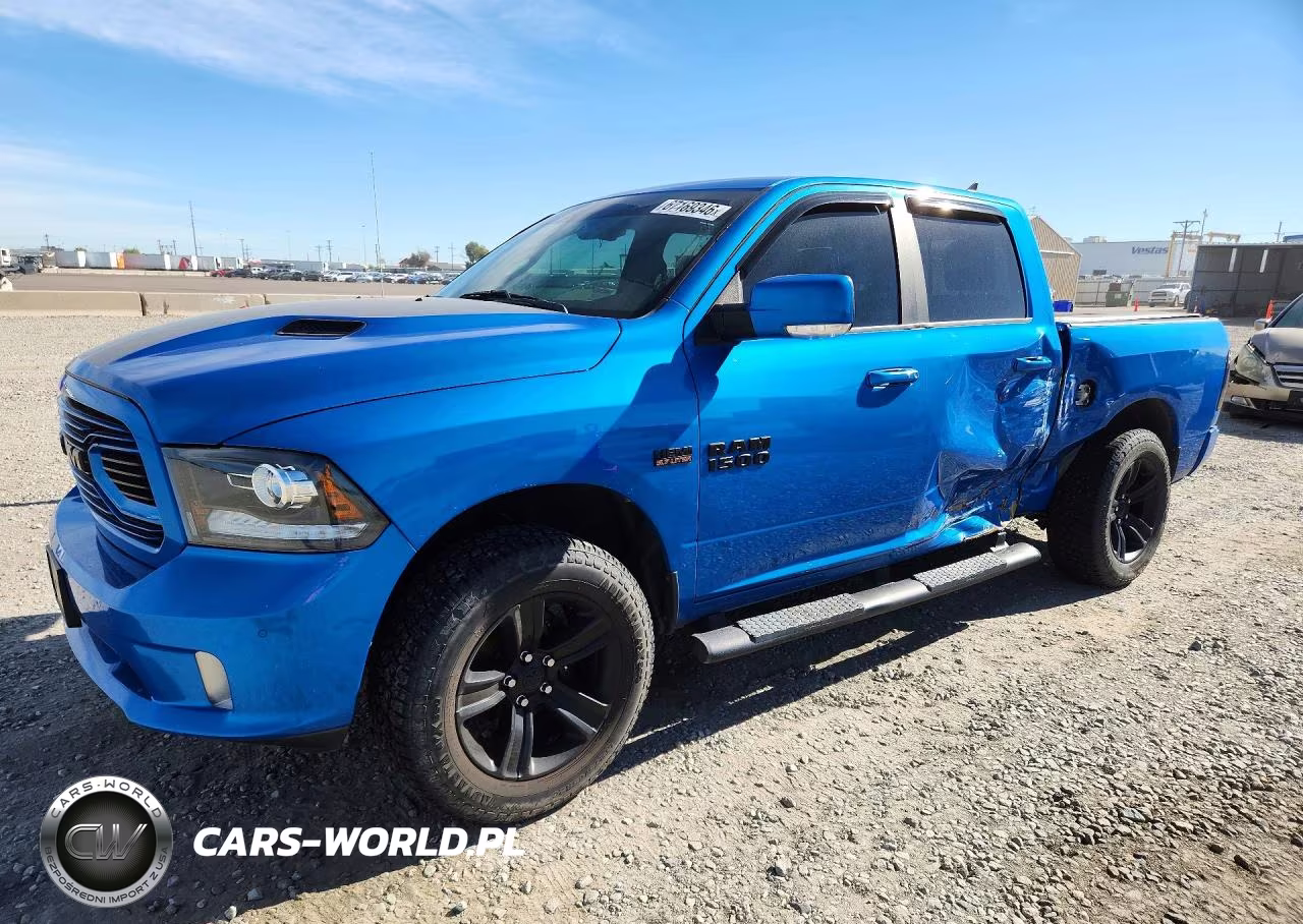 2018 Ram 1500 Sport VIN:1C6RR7MT6JS223800 - 1