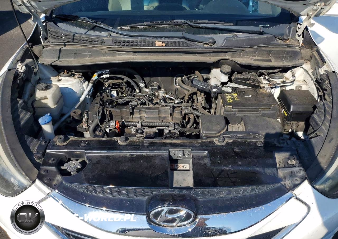 2015 Hyundai Tucson Blue VIN:KM8JUCAG3FU019287 - 11