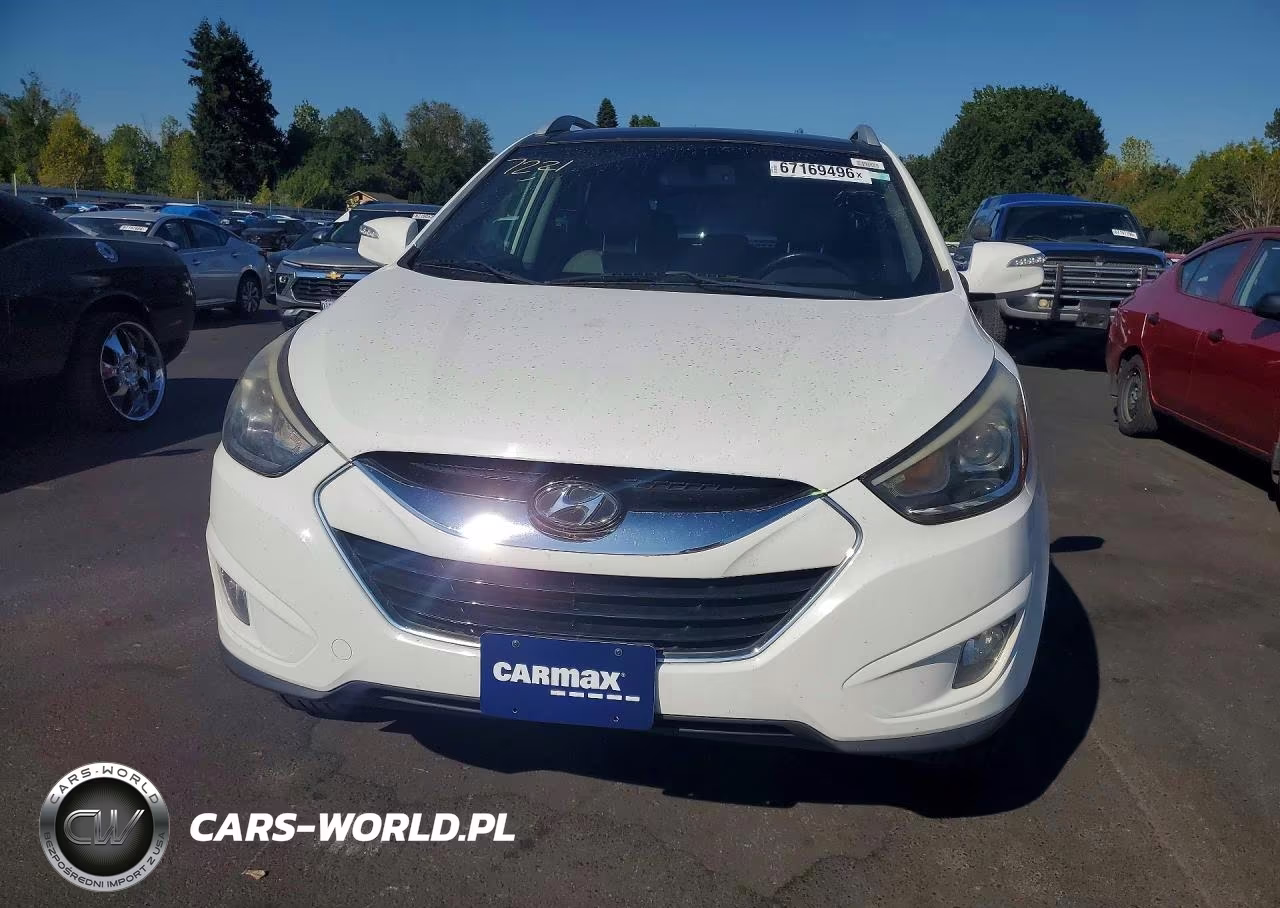 2015 Hyundai Tucson Blue VIN:KM8JUCAG3FU019287 - 5