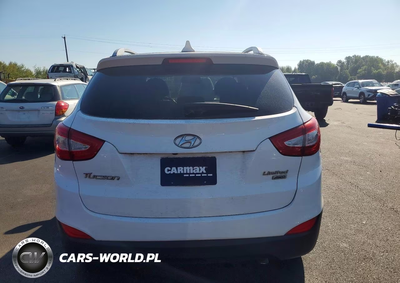 2015 Hyundai Tucson Blue VIN:KM8JUCAG3FU019287 - 6