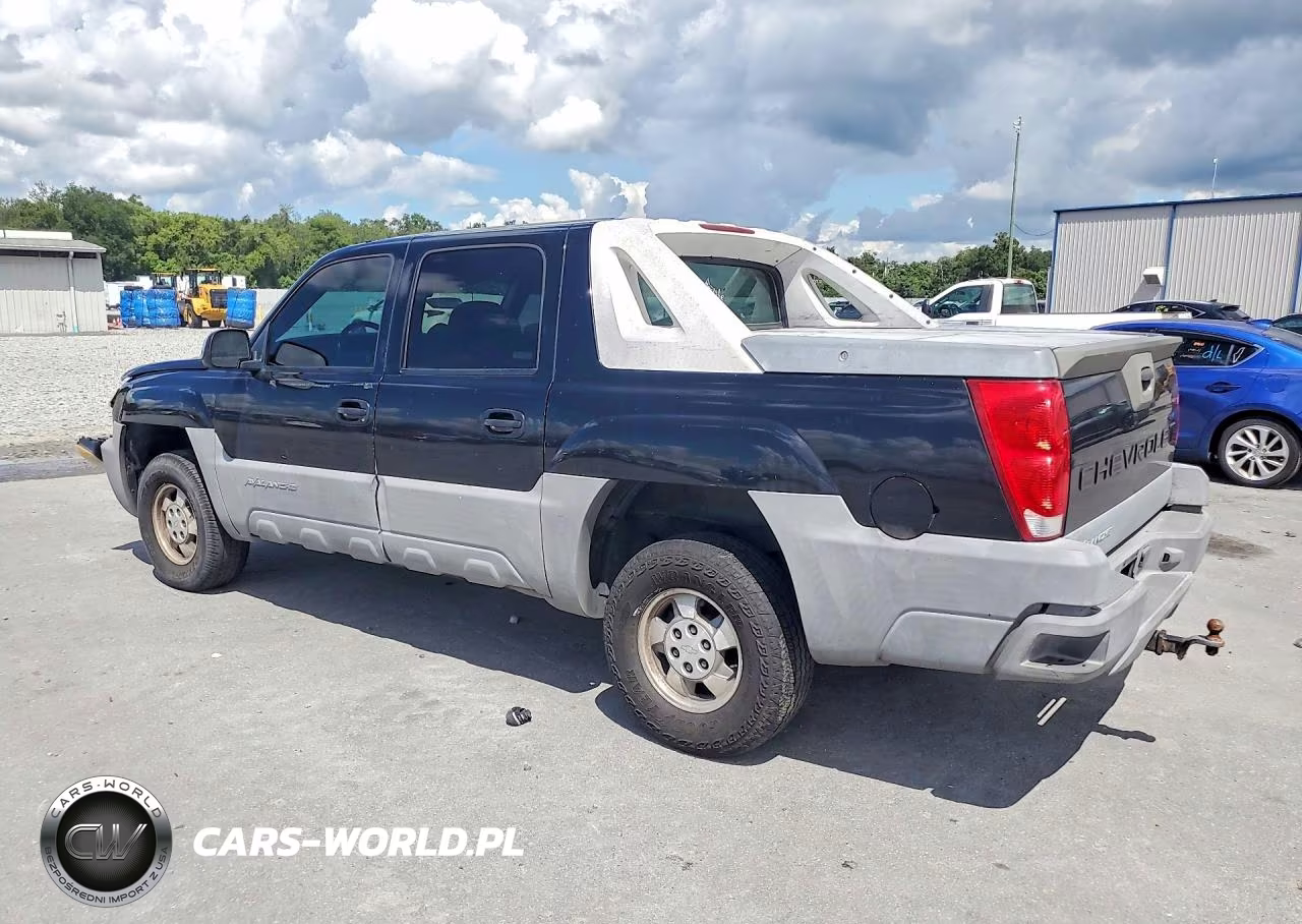 2002 Chevrolet Avalanche C1500 VIN:3GNEC13T82G210862 - 2