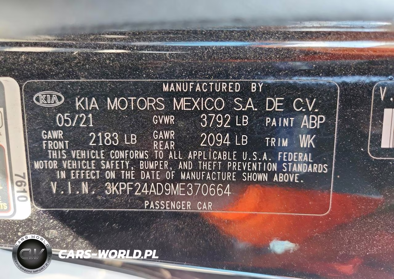 2021 Kia Forte Lxs VIN:3KPF24AD9ME370664 - 13