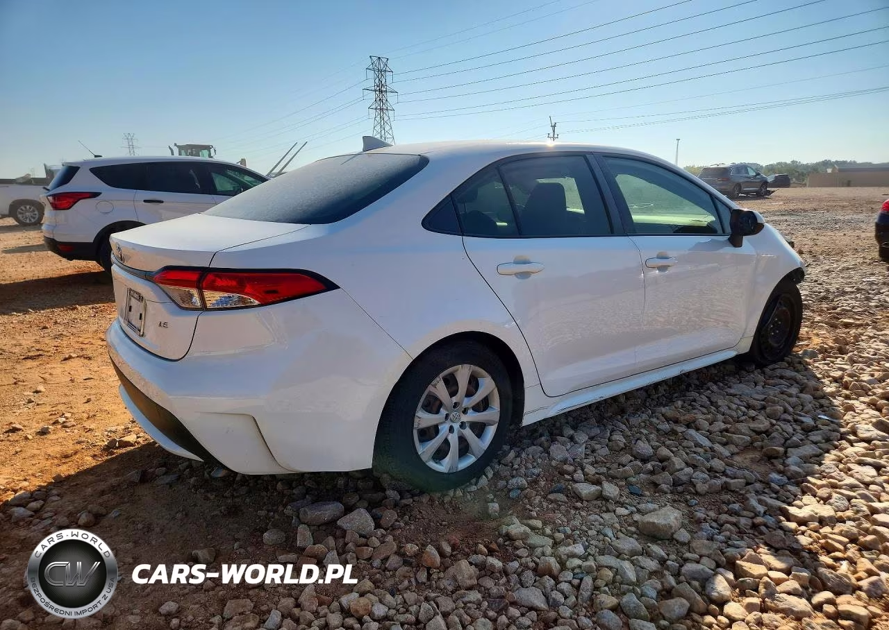 2020 Toyota Corolla Le VIN:JTDEPRAE1LJ068550 - 3