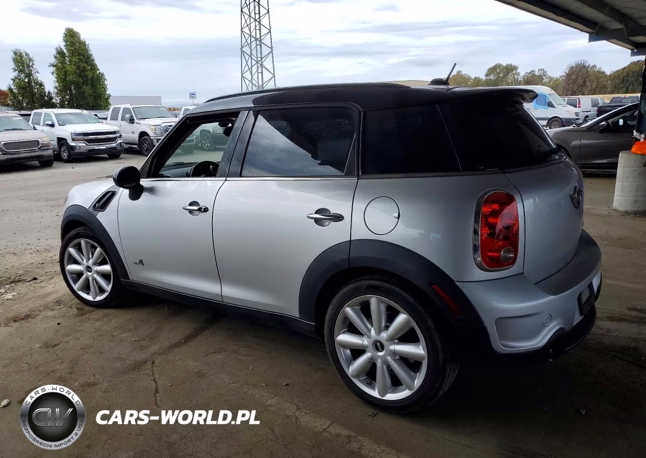 2012 Mini Cooper S Countryman VIN:WMWZC5C55CWL60799 - 2