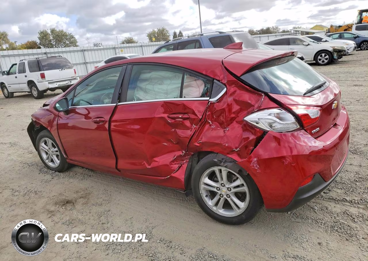 2018 Chevrolet Cruze Lt VIN:3G1BE6SM0JS532395 - 2