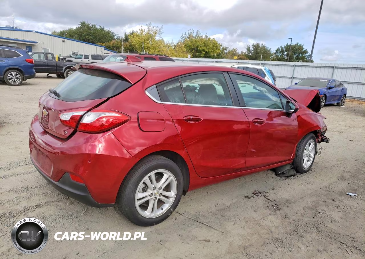 2018 Chevrolet Cruze Lt VIN:3G1BE6SM0JS532395 - 3