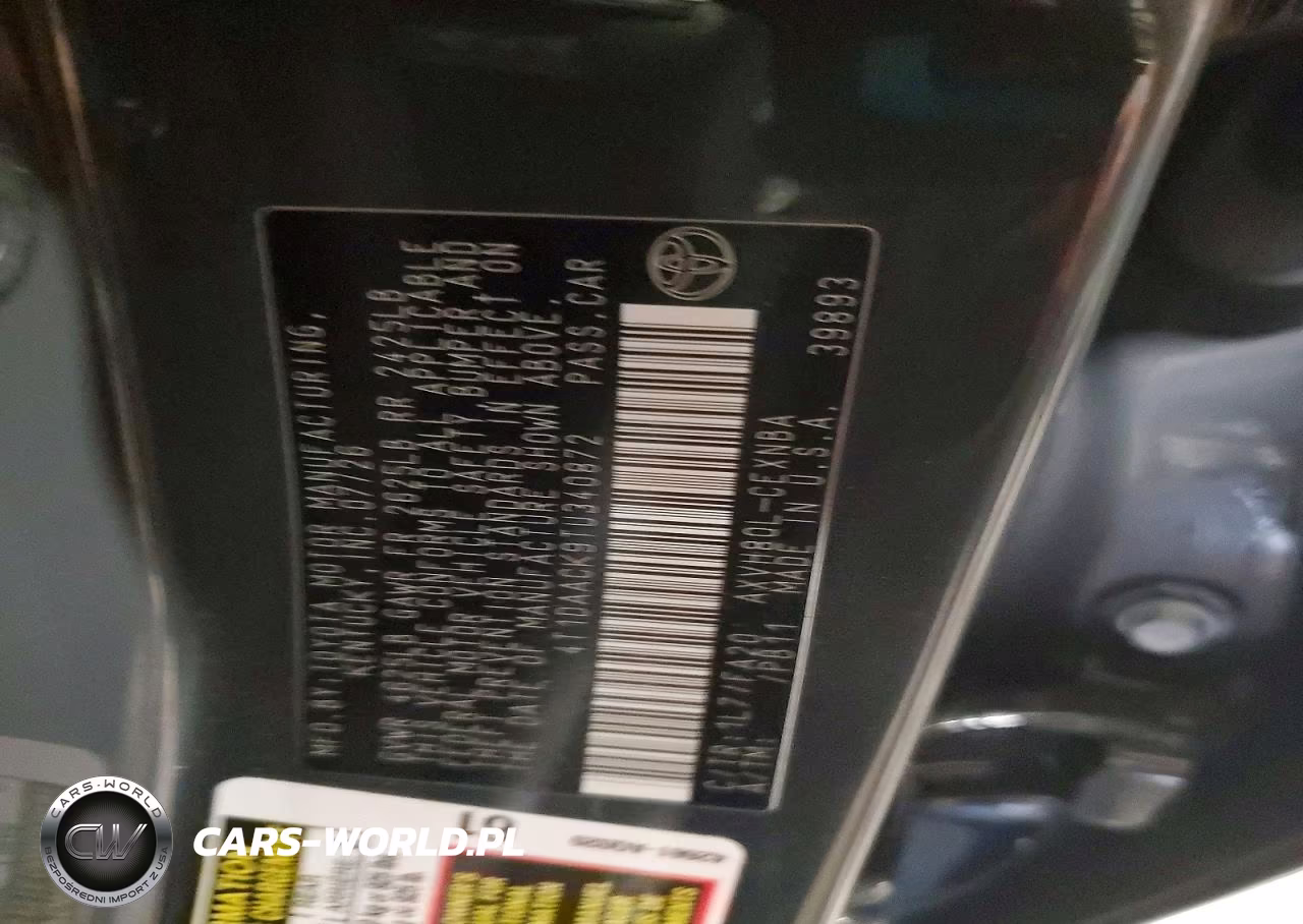 2026 Toyota Camry Le VIN:4T1DAACK9TU340872 - 13