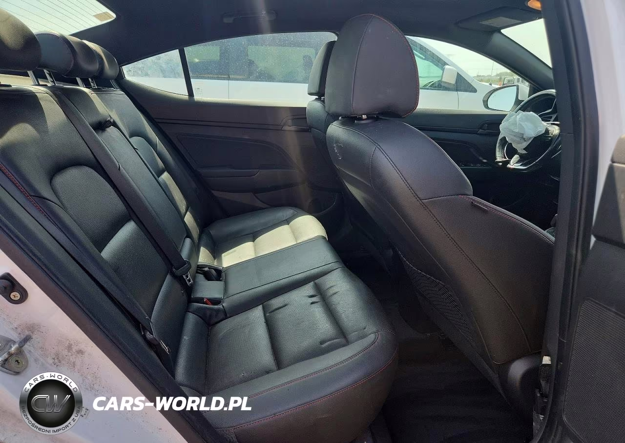 2019 Hyundai Elantra Sport VIN:KMHD04LB9KU828996 - 10