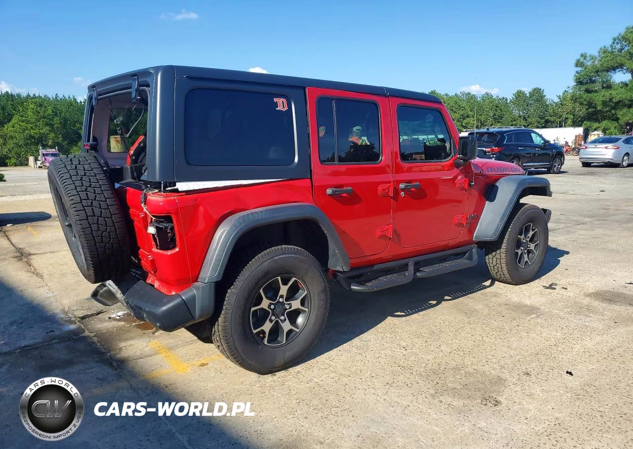 2018 Jeep Wrangler Unlimited Rubicon VIN:1C4HJXFG7JW117473 - 3