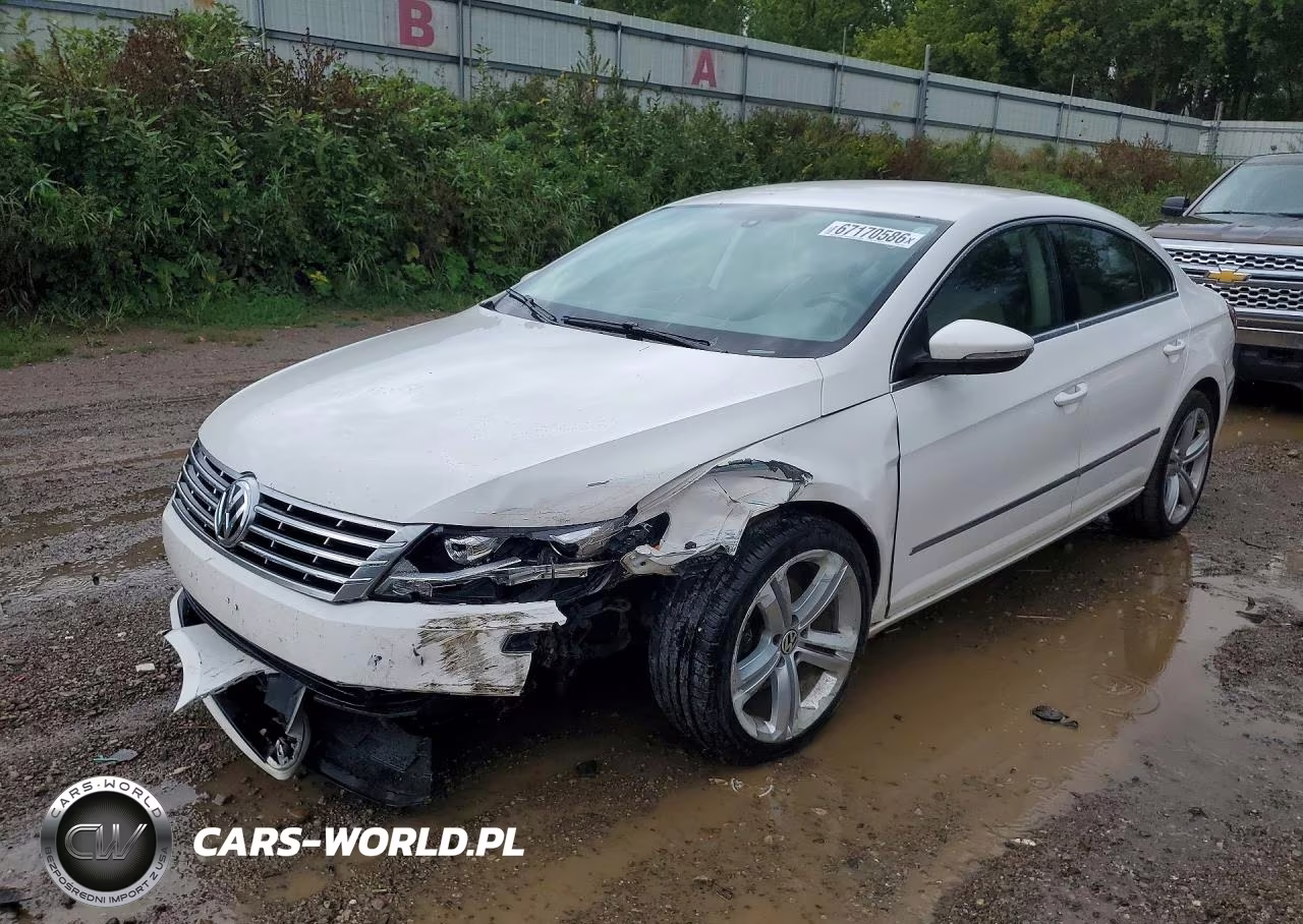 2013 Volkswagen Cc Sport VIN:WVWBP7AN9DE546294 - 1