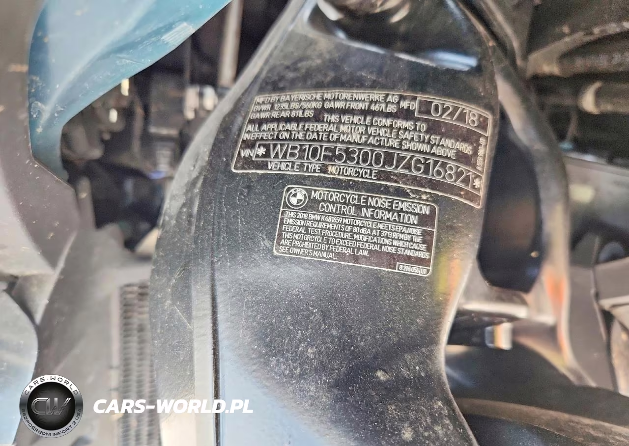 2018 BMW K1600 B VIN:WB10F5300JZG16821 - 9
