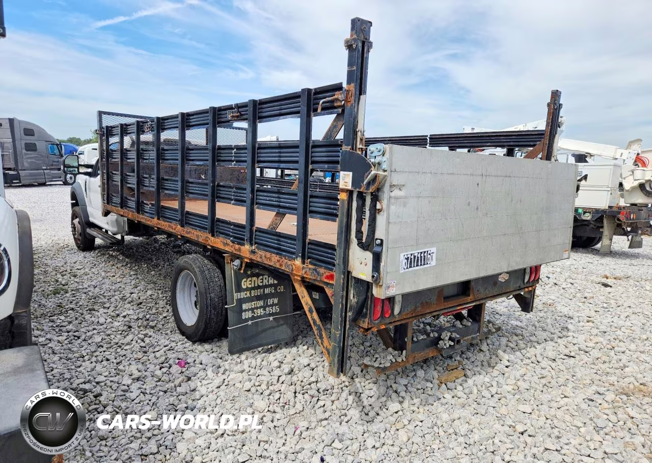 2019 Ford F550 Super Duty Flatbed Truck VIN:1FDUF5GY9KDA27391 - 2