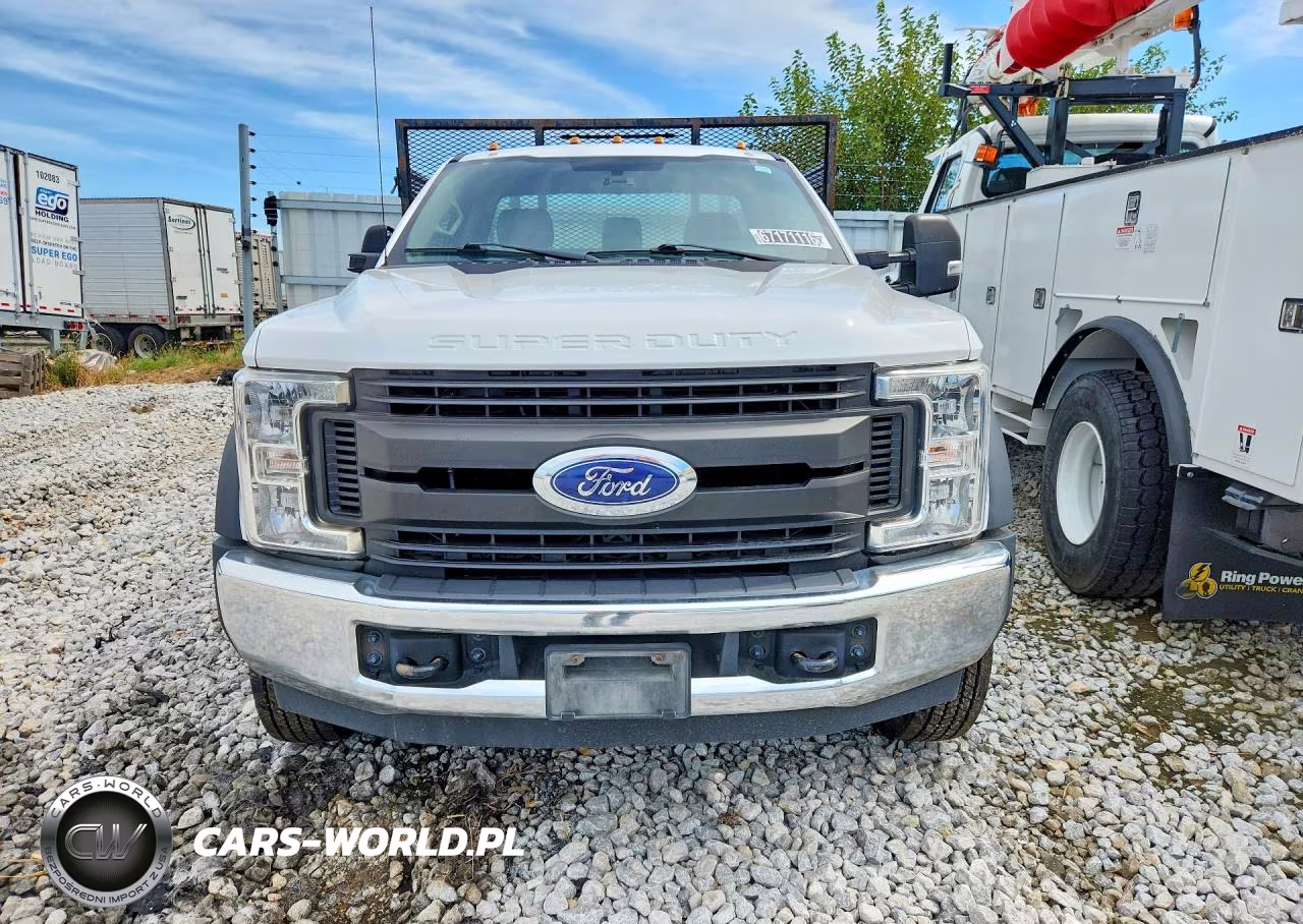2019 Ford F550 Super Duty Flatbed Truck VIN:1FDUF5GY9KDA27391 - 5