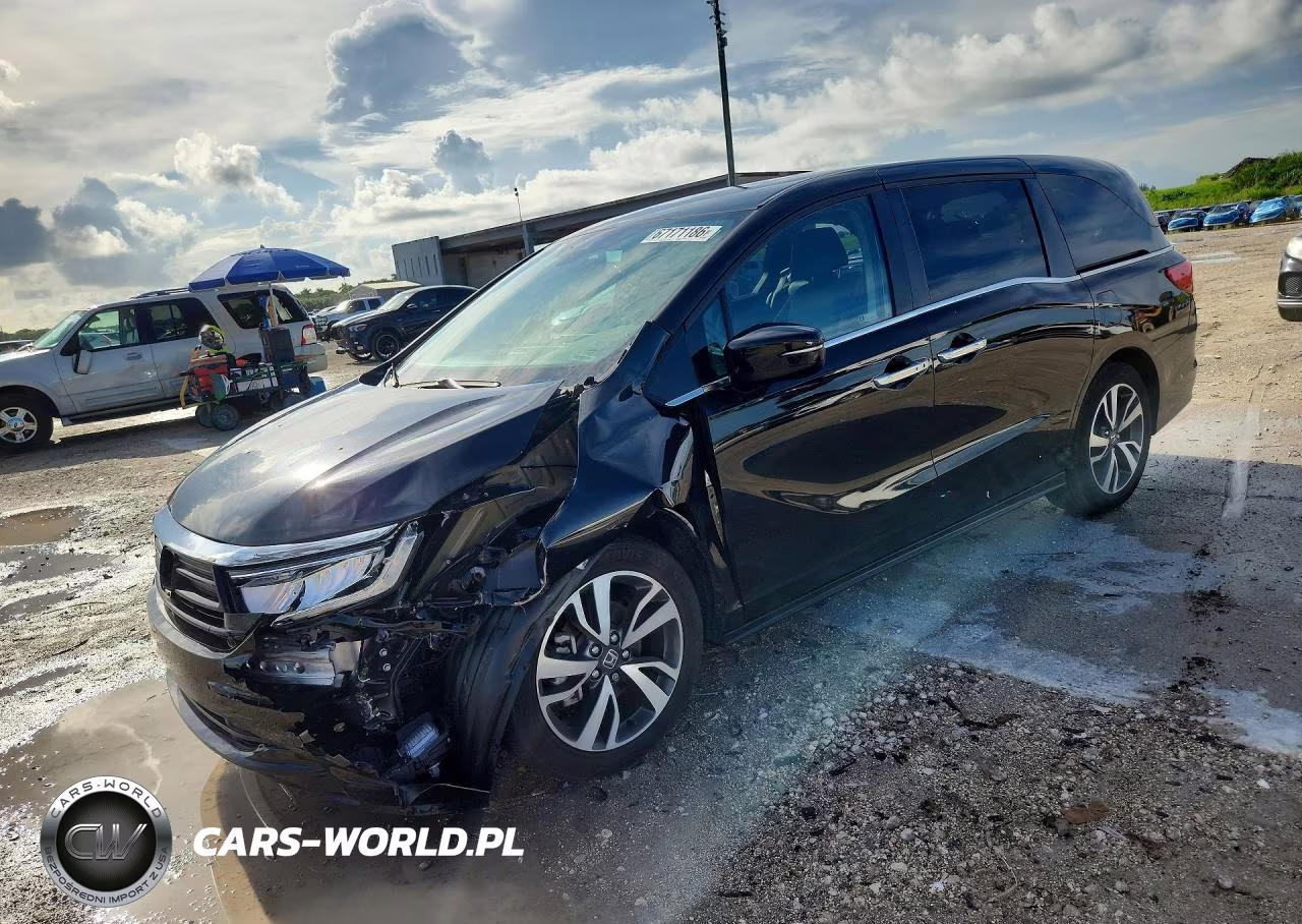 2023 Honda Odyssey Touring VIN:5FNRL6H81PB046329 - 1