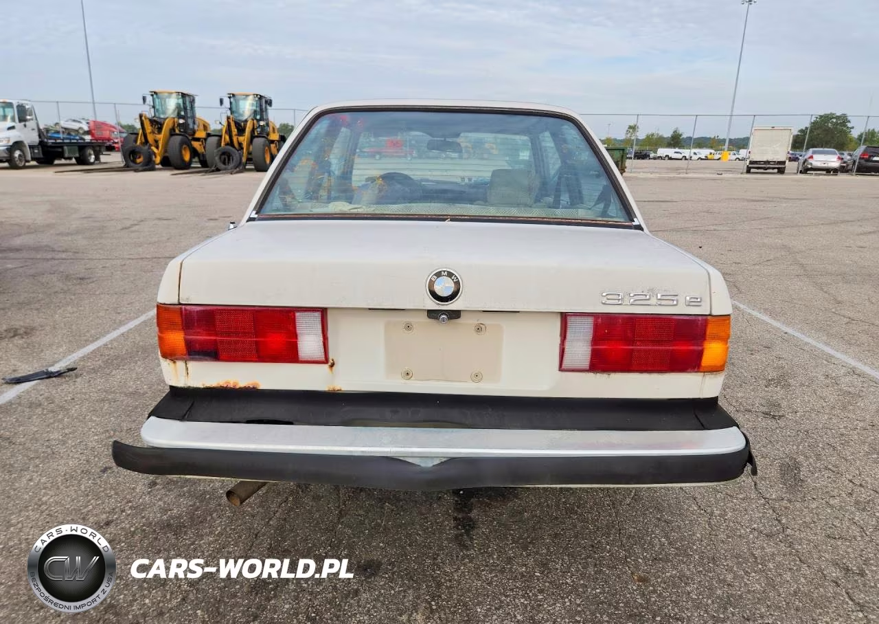 1985 BMW 325 E VIN:WBAAB540XF9627599 - 6