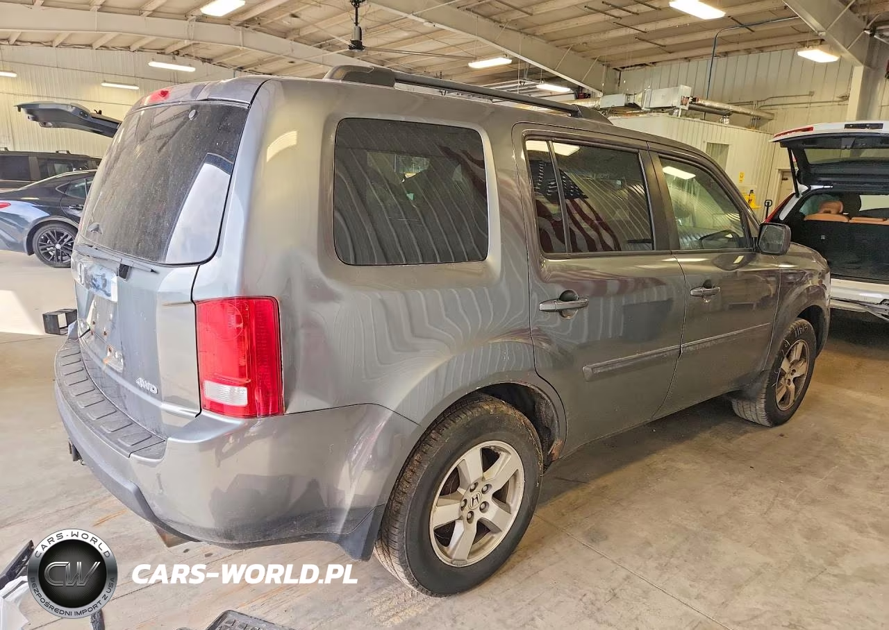 2011 Honda Pilot Exl VIN:5FNYF4H54BB009328 - 3