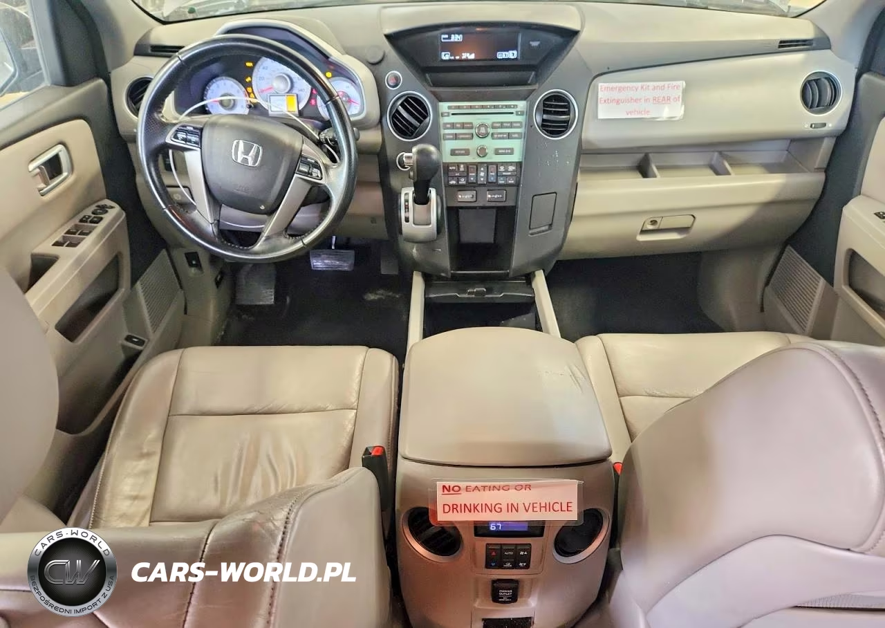 2011 Honda Pilot Exl VIN:5FNYF4H54BB009328 - 8