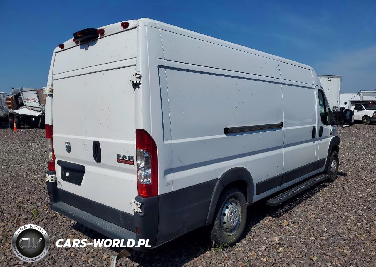 2019 Ram Promaster 3500 Utility - Service Van VIN:3C6URVJG6KE542558 - 3