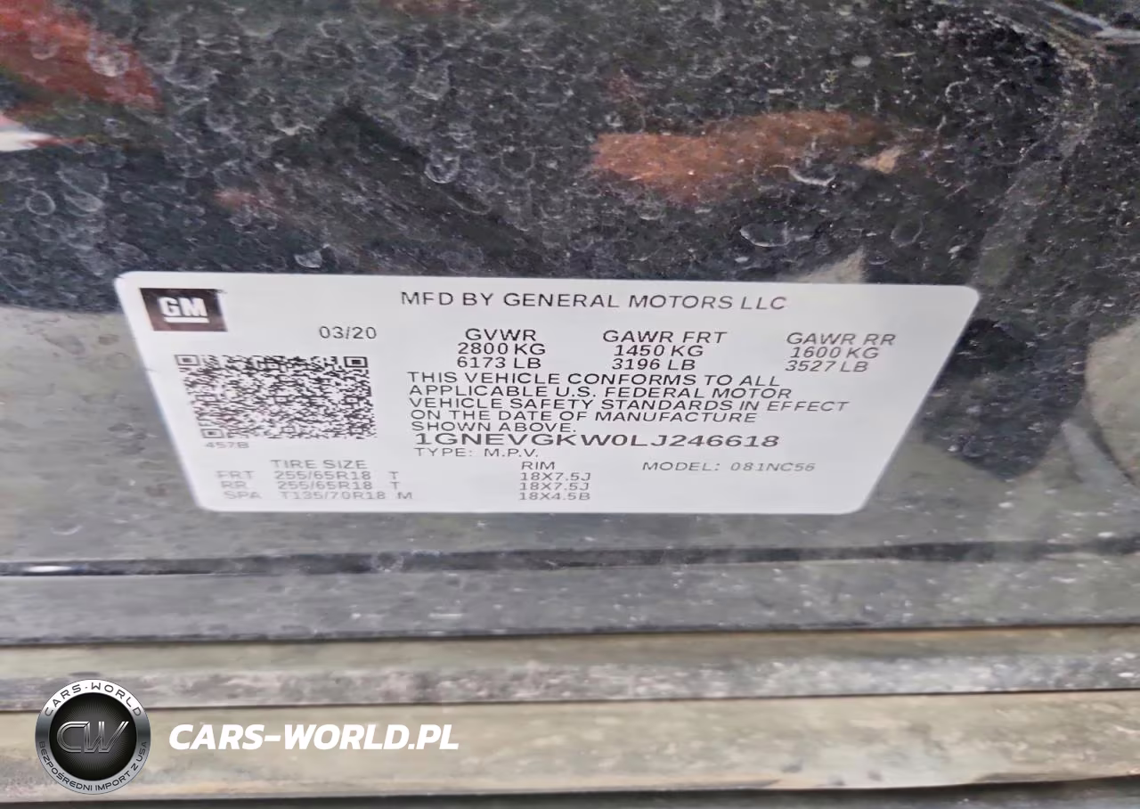 2020 Chevrolet Traverse Lt VIN:1GNEVGKW0LJ246618 - 13